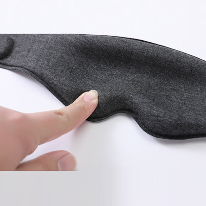 3D eye mask long version, light-blocking, three-dimensional contour, no pressure, sleeping eye mask