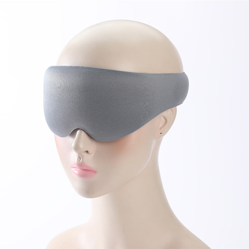 3D eye mask long version, light-blocking, three-dimensional contour, no pressure, sleeping eye mask