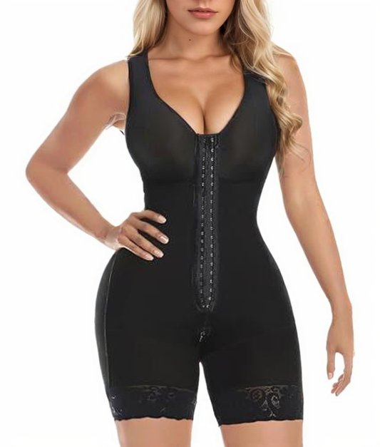 Fajas Colombianas Shapewear for Women Tummy Control Full Shapewear Butt Lifter with Zipper Crotch
